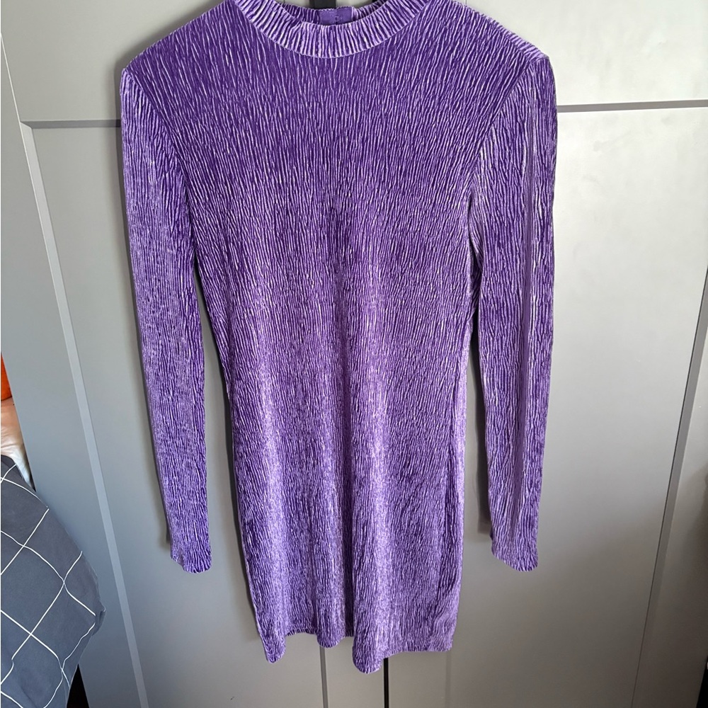 H&M Purple Backless Dress